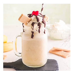 Banana milkeshake